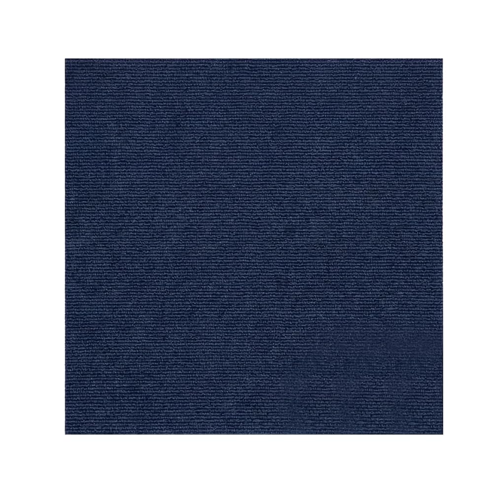 Carpet Tiles 50x50cm, 20 Pack, Self Adhesive, 5 Square Metres, Heavy Duty Commercial Grade, Dark Blue