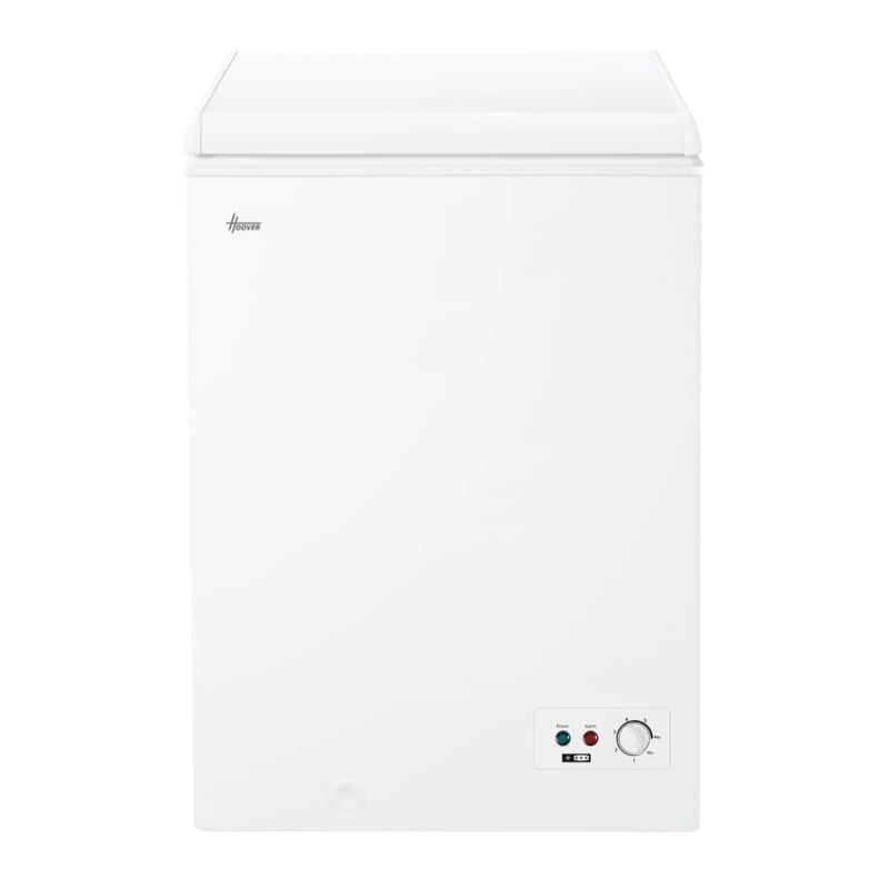 Hoover HOCH100EMK Freestanding Chest Freezer, 100L Total Capacity - White