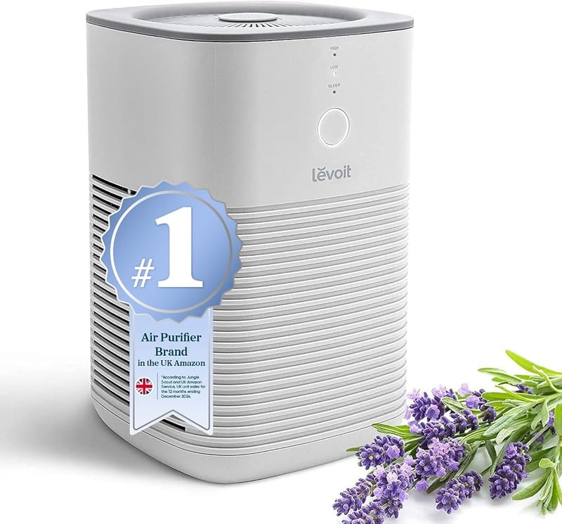 LEVOIT Core Mini Smart Air Purifier for Bedroom, HEPA Filter for Allergies, Pets & Dust, Black