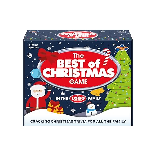 Best of Christmas 2026 Trivia Game, Festive Family Board Game with Christmas Tree Decorating Challenge, Holiday Quiz Party Game for Adults Kids and Groups, Stocking Filler Gift Age 12+