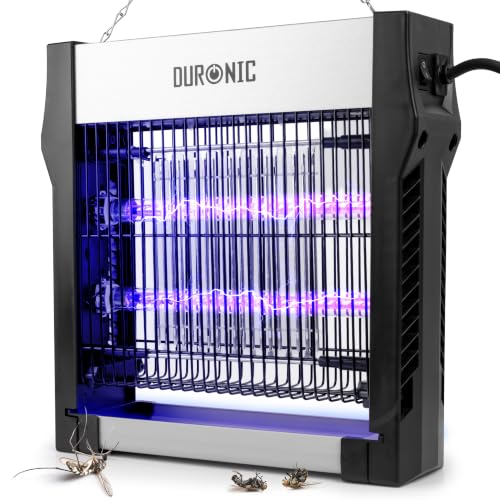 Duronic FK2X4 Electric Fly Killer, Indoor UV Bug Zapper, Pest Control Lamp